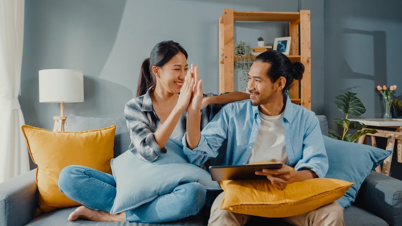 CoupleHighFive